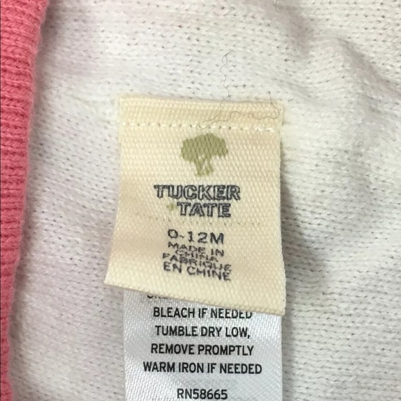 Tucker + Tate Ivory Happy Hearts Beanie Hat - Picture 4 of 5